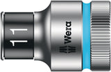 WERA Steckschlüsseleinsatz 8790 HMC HF 1/2 Zoll 6-kant SW 10 mm Länge 37 mm mit Haltefunktion