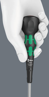 WERA Schraubendreher 1850 PH PH 1 Kreuzschlitz mit Lasertip und Kraftform Ball-Grip
