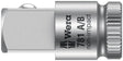WERA Vergrößerungsstück 781 A – 1/4" auf 3/8" Antrieb, 25,2 mm, CV-Stahl, matt verchromt
