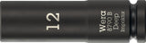 WERA Steckschlüsseleinsatz 8790 B Impaktor Deep 3/8 Zoll, 1 Zoll, 63 mm – Schlagschrauberfest