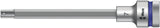 WERA Steckschlüsseleinsatz 8740 C HF 1/2 Zoll SW 10 mm L.140 mm mit Haltefunktion