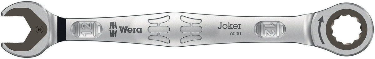 WERA Maulringratschenschlüssel Joker SW 10 mm – 80 Zähne, Haltefunktion, 159 mm