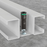 WERA Steckschlüsselsatz 9660 10-teilig, 3/8" Antrieb, Impaktor Deep, schlagschrauberfest, Magnetleiste