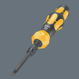 WERA Bit 800 S für Schlitzschrauben 4,0 mm x 70 mm, 1/4 Zoll C6,3, 5er-Pack
