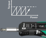 WERA Drehmomentschraubendreher 7515 1/4 Zoll 2-6 Nm mit Schnelleinstellung