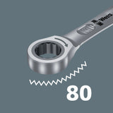 WERA Maulringratschenschlüssel Joker SW 10 mm – 80 Zähne, Haltefunktion, 159 mm