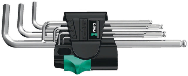 WERA Winkelschraubendrehersatz 950 PKL 7-teilig mit Kugelkopf SW 1,5-6 mm im Kunststoffhalter