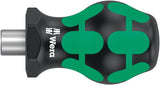 WERA Bithandhalter 811/1 1/4 Zoll mit Magnet, Klingenlänge 10 mm, 2K-Griff