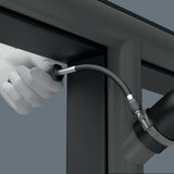 Wera Handbithalter 391 mit flexiblem Schaft, 1/4" Sechskantaufnahme, 177 mm Klinge