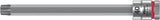 WERA Steckschlüsseleinsatz 8767 A HF TORX® 1/4 Zoll T10, 28 mm, mit Haltefunktion