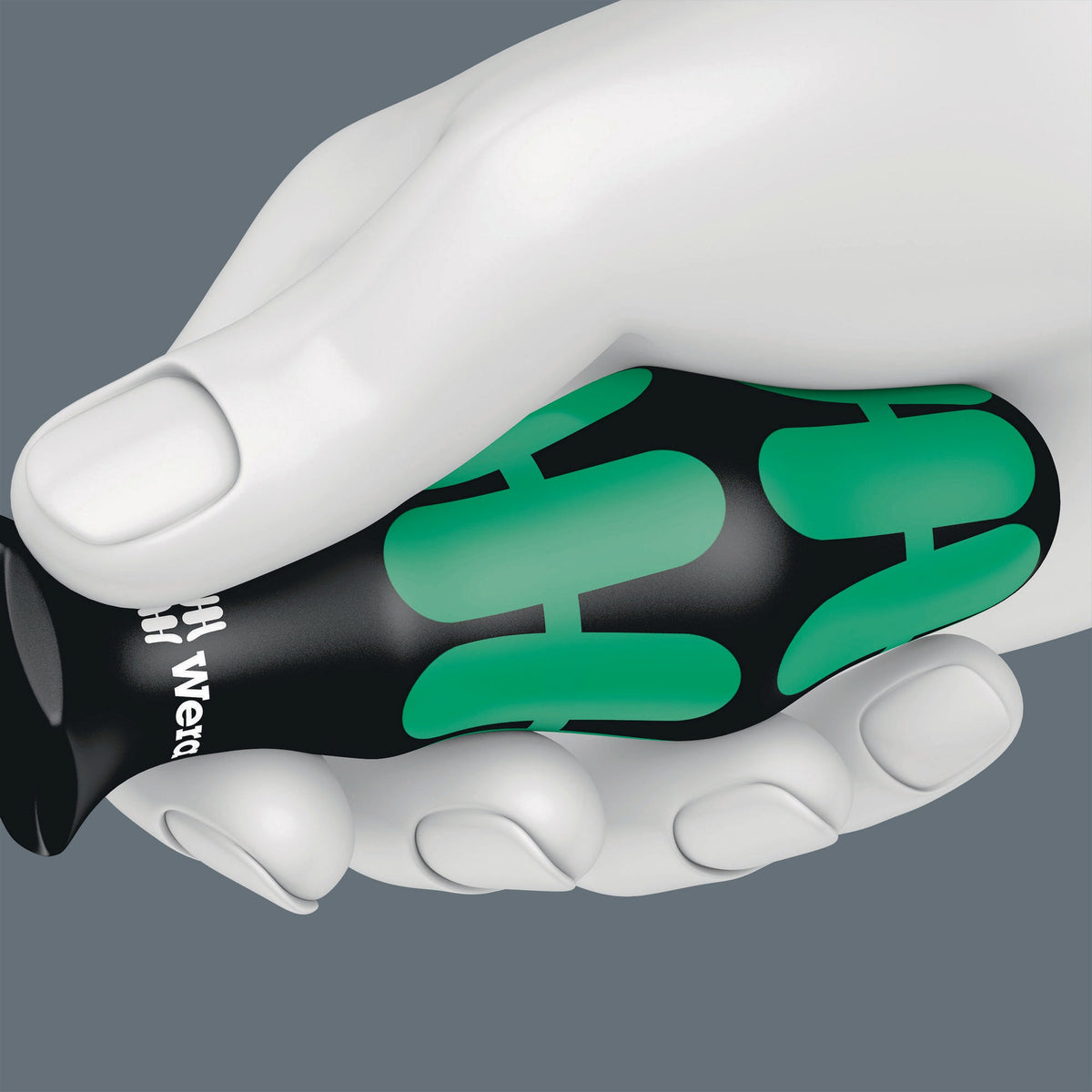 WERA Schraubendreher 2 mm Innensechskant mit Kraftform 2K-Griff und HEX-PLUS Technologie