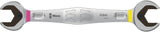 WERA Doppelmaulschlüssel 6002 Joker 10x13 mm – matt verchromt mit Haltefunktion