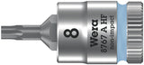 WERA Steckschlüsseleinsatz 8767 A HF TORX® 1/4 Zoll T10, 28 mm, mit Haltefunktion