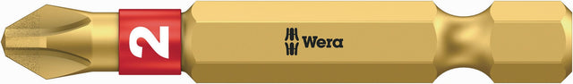 WERA Bit 851/4 BDC PH 2 diamantbeschichtet BiTorsion 50 mm