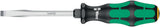 WERA Schraubendreher 334 SK Schlitz 3,5 mm mit 2K-Kraftform-Griff