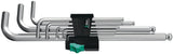 WERA Winkelschraubendrehersatz 950 PKL 7-teilig mit Kugelkopf SW 1,5-6 mm im Kunststoffhalter