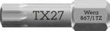 WERA Bit 867/1 TZ 1/4 Zoll T 9 L 25 mm Torsionszone zähhart