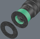 WERA Bithalter 881/4/1 SB 1/4 Zoll mit einstellbarer Einschraubtiefenbegrenzung, 200 mm