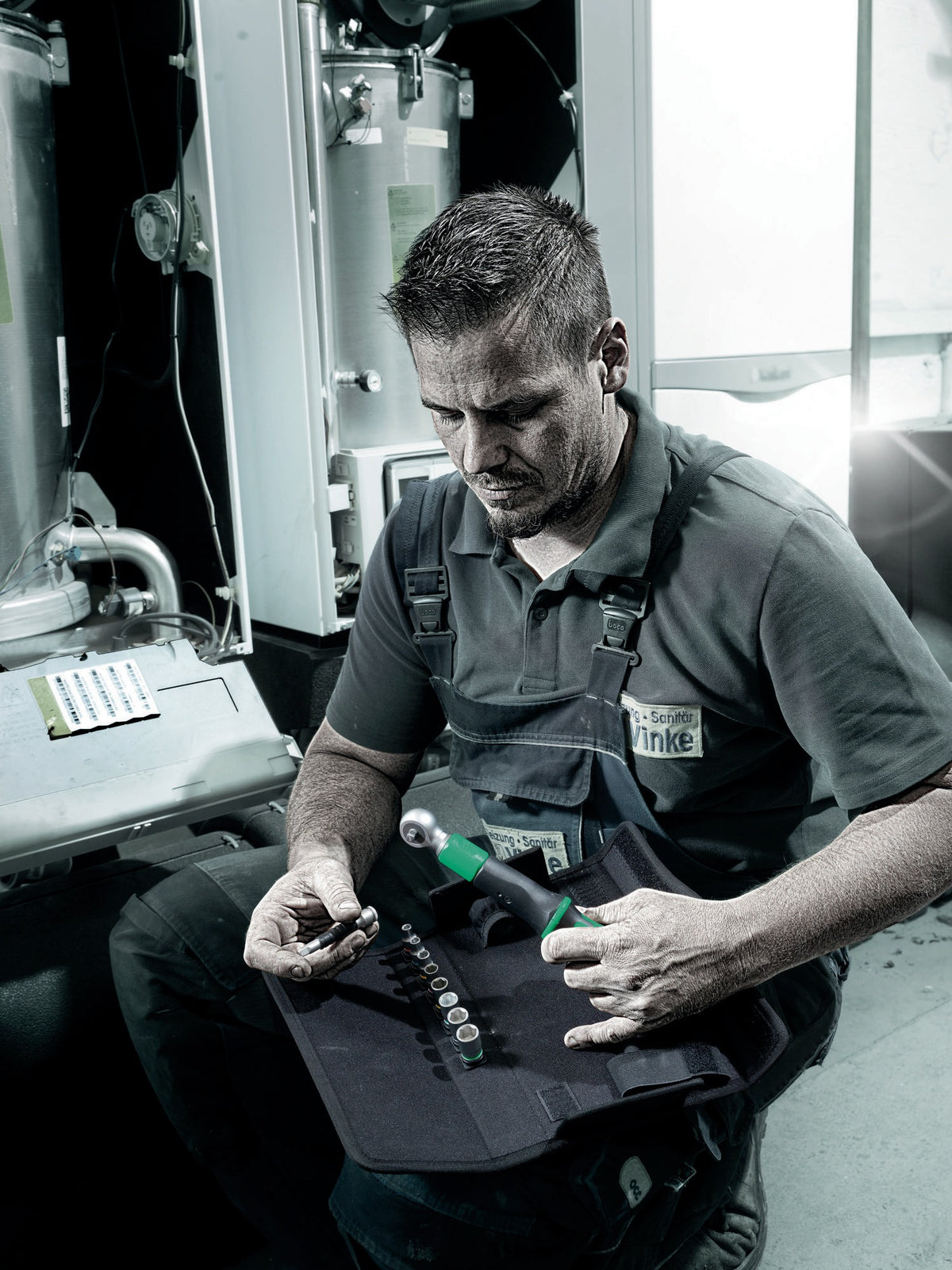 WERA Drehmomentschlüsselset Safe-Torque 10-tlg. 2-12 Nm 1/4 Zoll mit Überrutschmechanismus