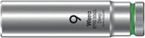 WERA Steckschlüsseleinsatz 8790 HMA Deep 1/4 Zoll SW 5,5 mm, Länge 50 mm, Außensechskant