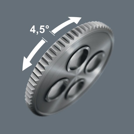 WERA Steckschlüsselsatz 8100 SB VDE 1 Zyklop 17-tlg. 3/8 Zoll SW 6-19 mm, 80 Zähne, VDE-isoliert bis 1000 V