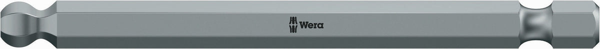 WERA Bit 842/4 Innensechskant 3 mm Kugelkopf 1/4 Zoll zähhart