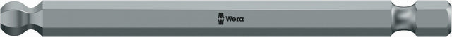 WERA Bit 842/4 Innensechskant 3 mm Kugelkopf 1/4 Zoll zähhart