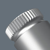 WERA Vergrößerungsstück 781 A – 1/4" auf 3/8" Antrieb, 25,2 mm, CV-Stahl, matt verchromt