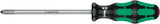 WERA Schraubendreher 350 PH Gr. PH 0 mit 2K-Kraftform-Griff und Lasertip