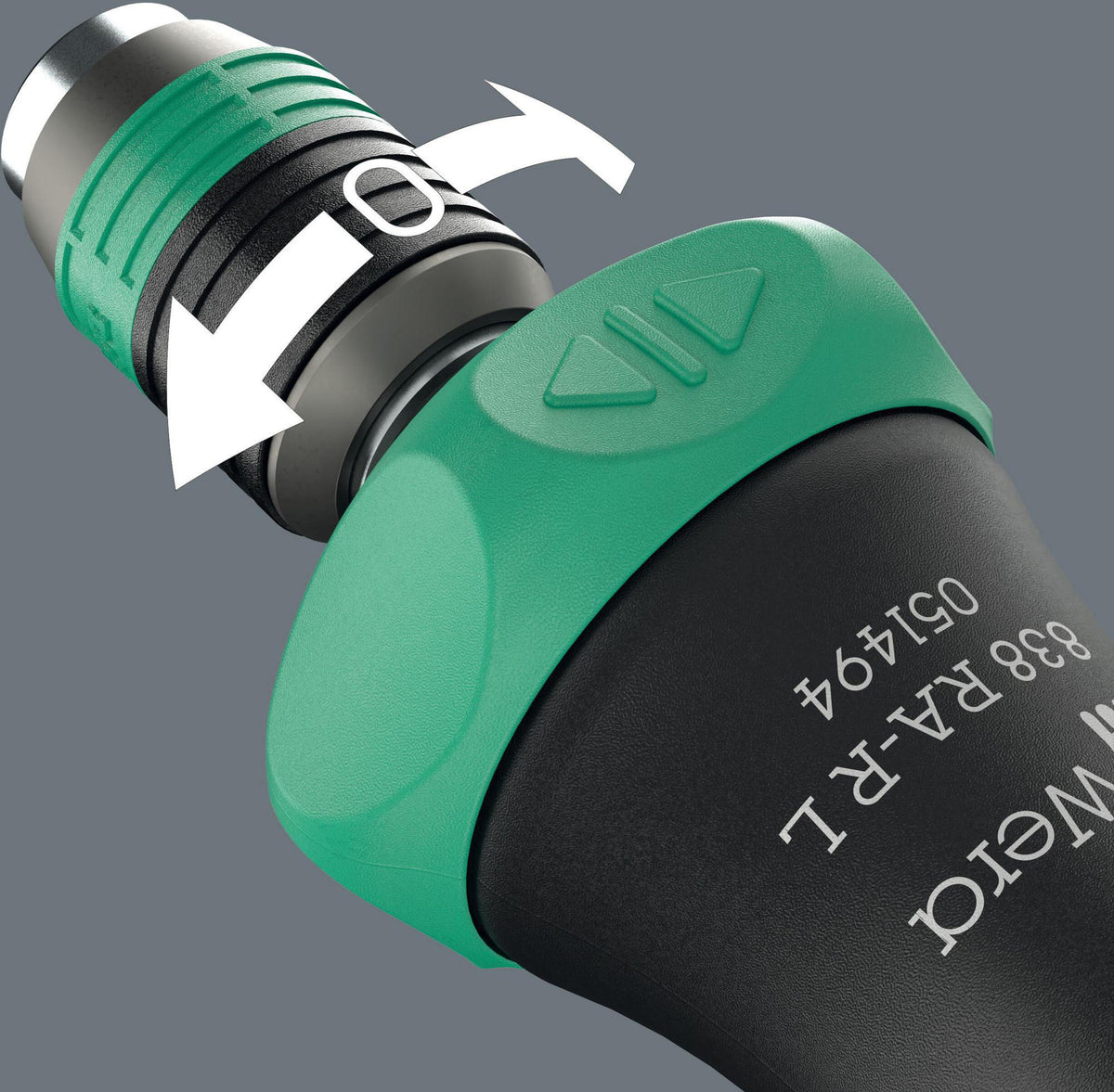 WERA Bitschraubendreher KK 60 RA-R Imperial 1 17-teilig mit Ratschenfunktion und Rapidaptor