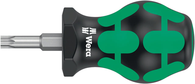 WERA Schraubendreher 367 TORX® Stubby T 27 mit 2K-Griff und Rundklinge