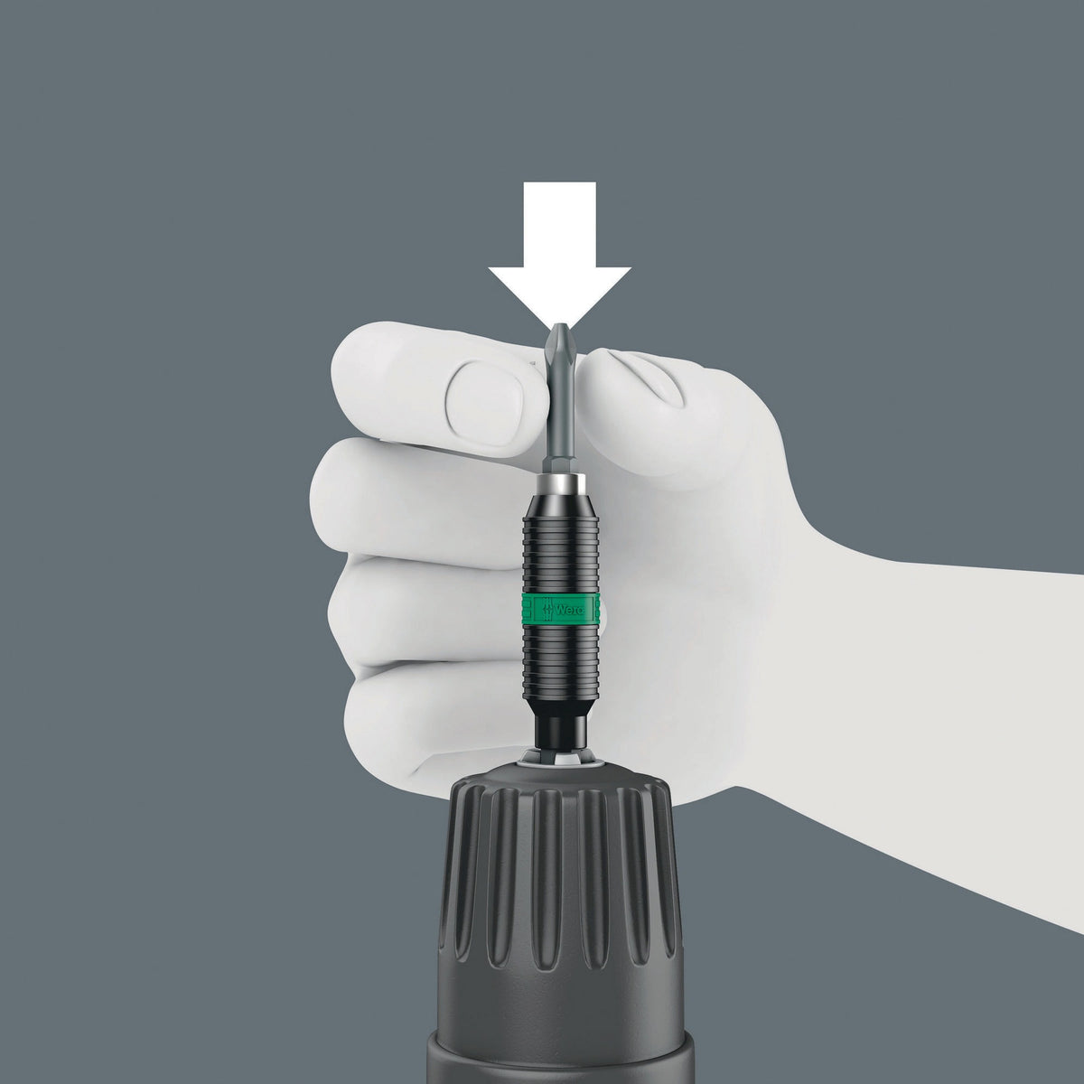 WERA Bit-Check 12 BiTorsion 1 Bitsortiment 12-teilig PH/PZD/TX mit Rapidaptor Bithalter