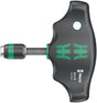 WERA Quergriff-Bithandhalter 416 R mit Rapidaptor Schnellwechselfutter 1/4 Zoll x 45 mm