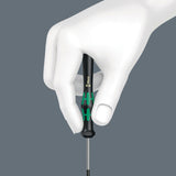 WERA Feinmechanikerschraubendreher-Satz Kraftform Micro Big Pack 1, 25-teilig, Schlitz/PH/TORX®/TORX PLUS®/Microstix®