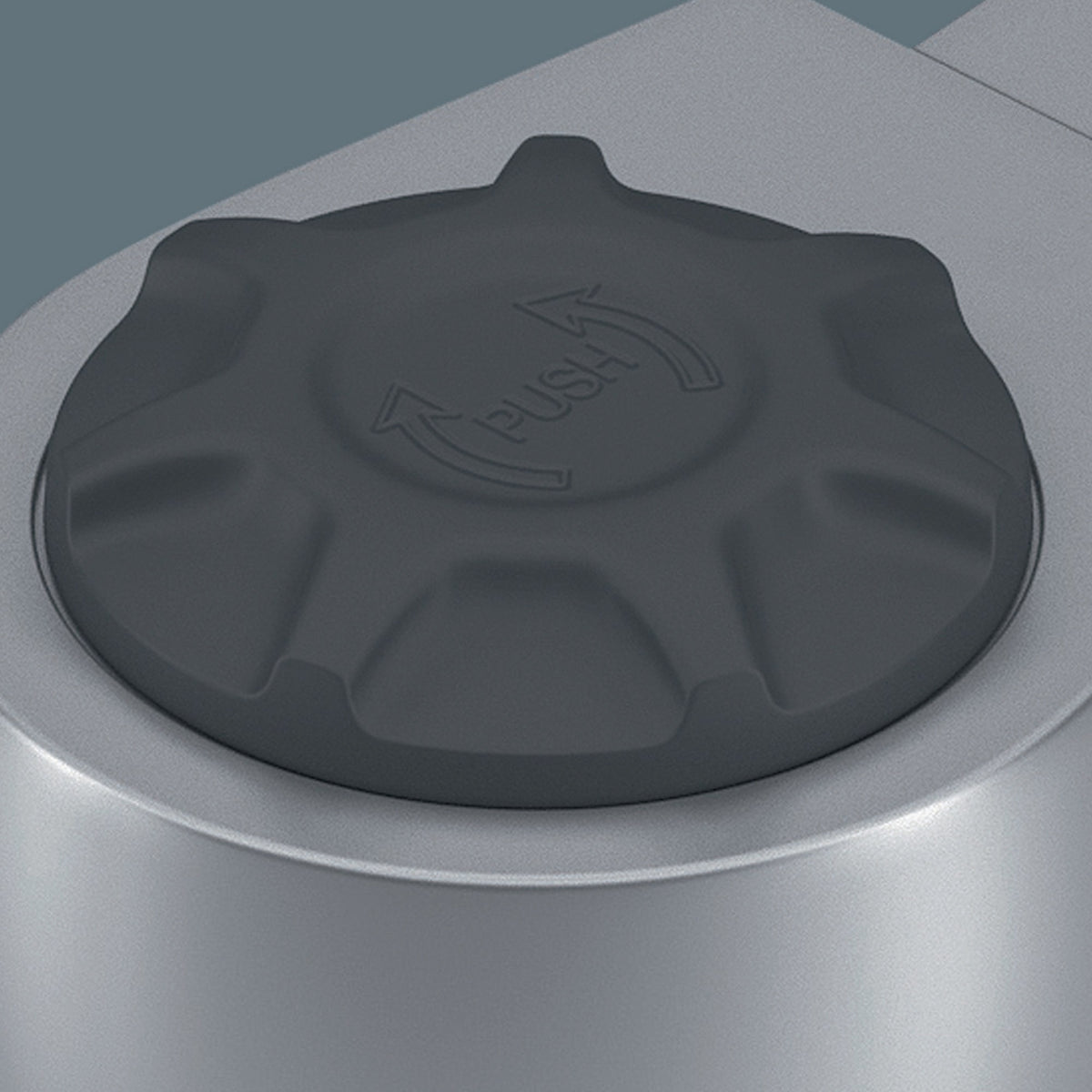 WERA Einsteckknarre 7772 A 1/4 Zoll 9x12 mm – Umschaltbar, Feinverzahnung 72 Zähne