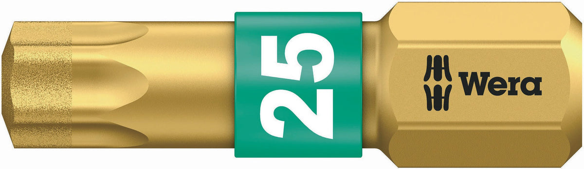 WERA Bit 851/1 BDC PH 1, 25 mm, 1/4 Zoll Sechskant, BiTorsion, diamantbeschichtet, 10er-Pack