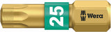 WERA Bit 851/1 BDC PH 1, 25 mm, 1/4 Zoll Sechskant, BiTorsion, diamantbeschichtet, 10er-Pack