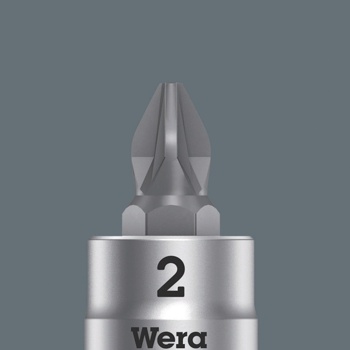 WERA Schraubendrehereinsatz 8751 A Phillips PH 1, 1/4 Zoll, Länge 28 mm, Take it easy