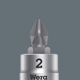 WERA Schraubendrehereinsatz 8751 A Phillips PH 1, 1/4 Zoll, Länge 28 mm, Take it easy