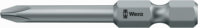 WERA Bit 851/4 J PH0 Phillips DIN3126-F6,3 JCIS CV-Molybdän 50 mm – 10 Stück