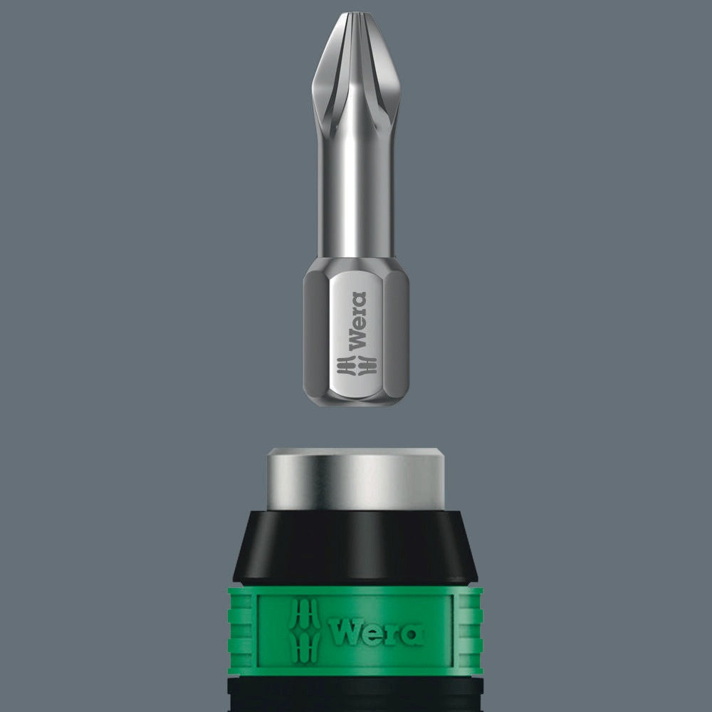 WERA Drehmomentschraubendreher 7440, 0,3-1,2 Nm, Rapidaptor-Schnellwechselfutter