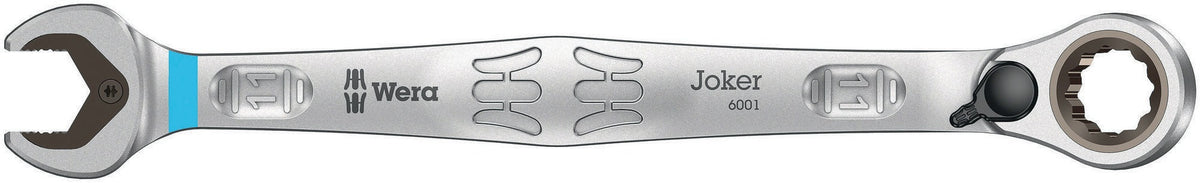WERA Maulringratschenschlüssel Joker SW 10 mm – 80 Zähne, Haltefunktion, 159 mm