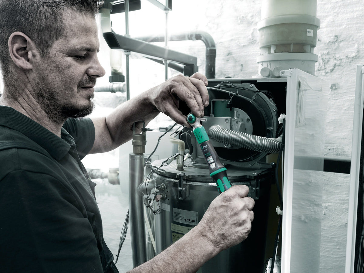 WERA Safe-Torque A 1 Drehmomentschlüssel 1/4 Zoll 2-12 Nm mit Torque Lock Funktion