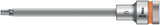 WERA Steckschlüsseleinsatz 8740 C HF 1/2 Zoll SW 10 mm L.140 mm mit Haltefunktion
