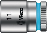WERA Steckschlüsseleinsatz 8790 HMA Außen-6-kant SW 1/4 Zoll Länge 23 mm mit Take it easy Farbkennzeichnung