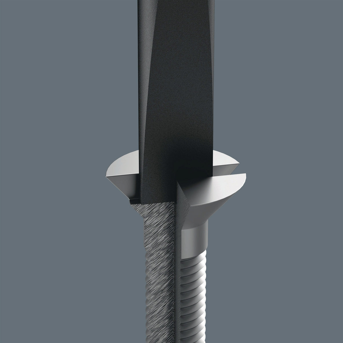 WERA Elektronik-Feinmechanik-Schraubendreher 2035, 3 mm Klinge, 80 mm, Kraftform-Micro-Griff
