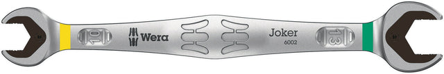 WERA Doppelmaulschlüssel 6002 Joker 10x13 mm – matt verchromt mit Haltefunktion