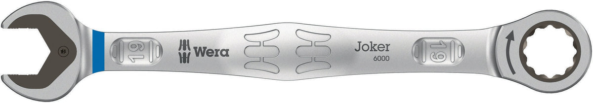 WERA Maulringratschenschlüssel Joker SW 10 mm – 80 Zähne, Haltefunktion, 159 mm