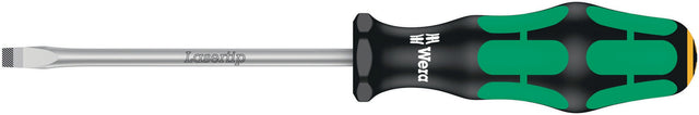 WERA Schlitzschraubendreher 334 mit Lasertip-Spitze, 5 mm Klinge, 2K-Griff, 100 mm