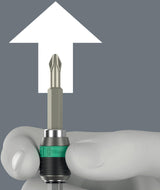 WERA Schraubendrehersatz KK 60 17-tlg. mit Handhalter, Wechselklingen und Rapidaptor-Technologie